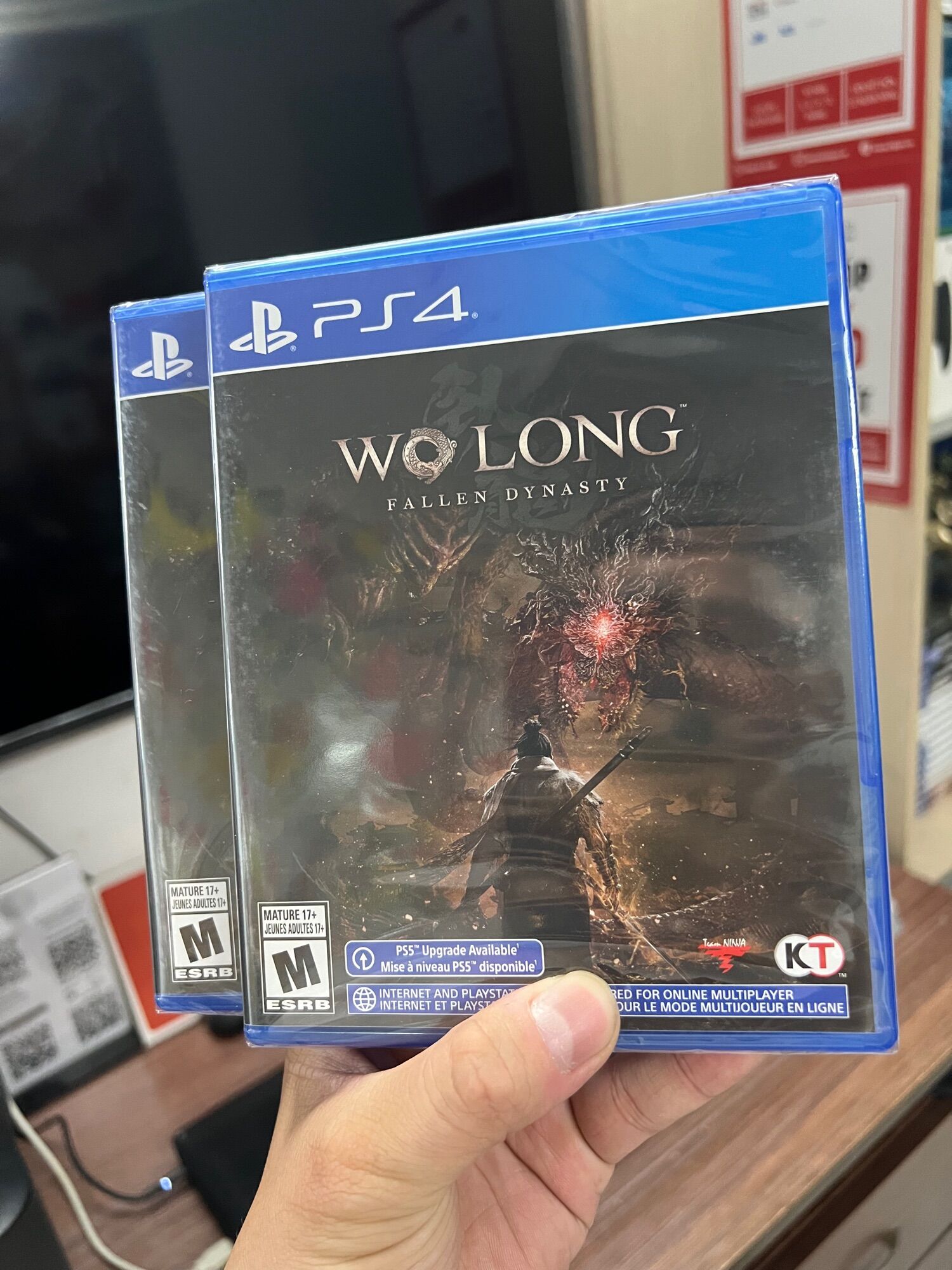 Đĩa chơi game PS4/ PS5: Wo Long: Fallen Dynasty