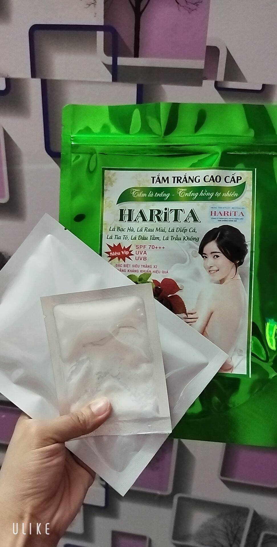 Kem Và Bột Tắm Trắng Harita