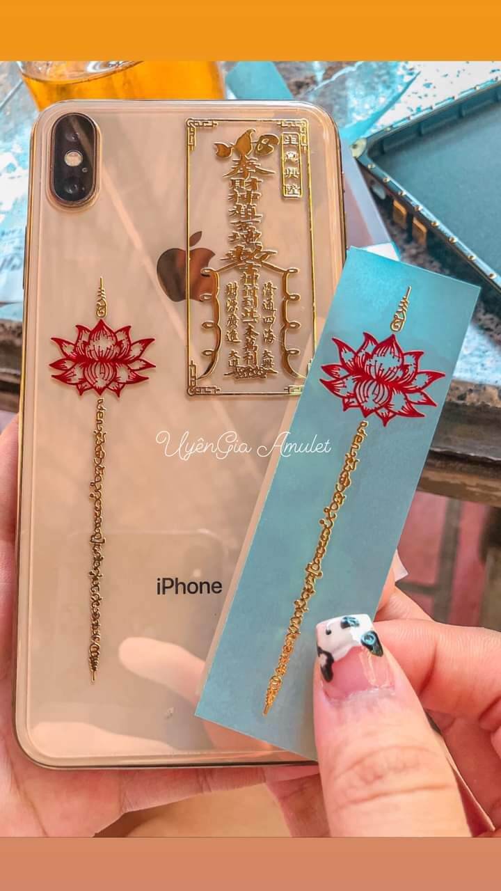 Linh phù HOA SEN TỤ TÀI THÁI LAN