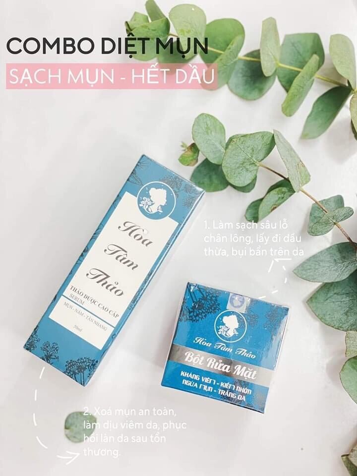 Combo thảo dược Hoa Tâm Thảo 100% thiên nhiên