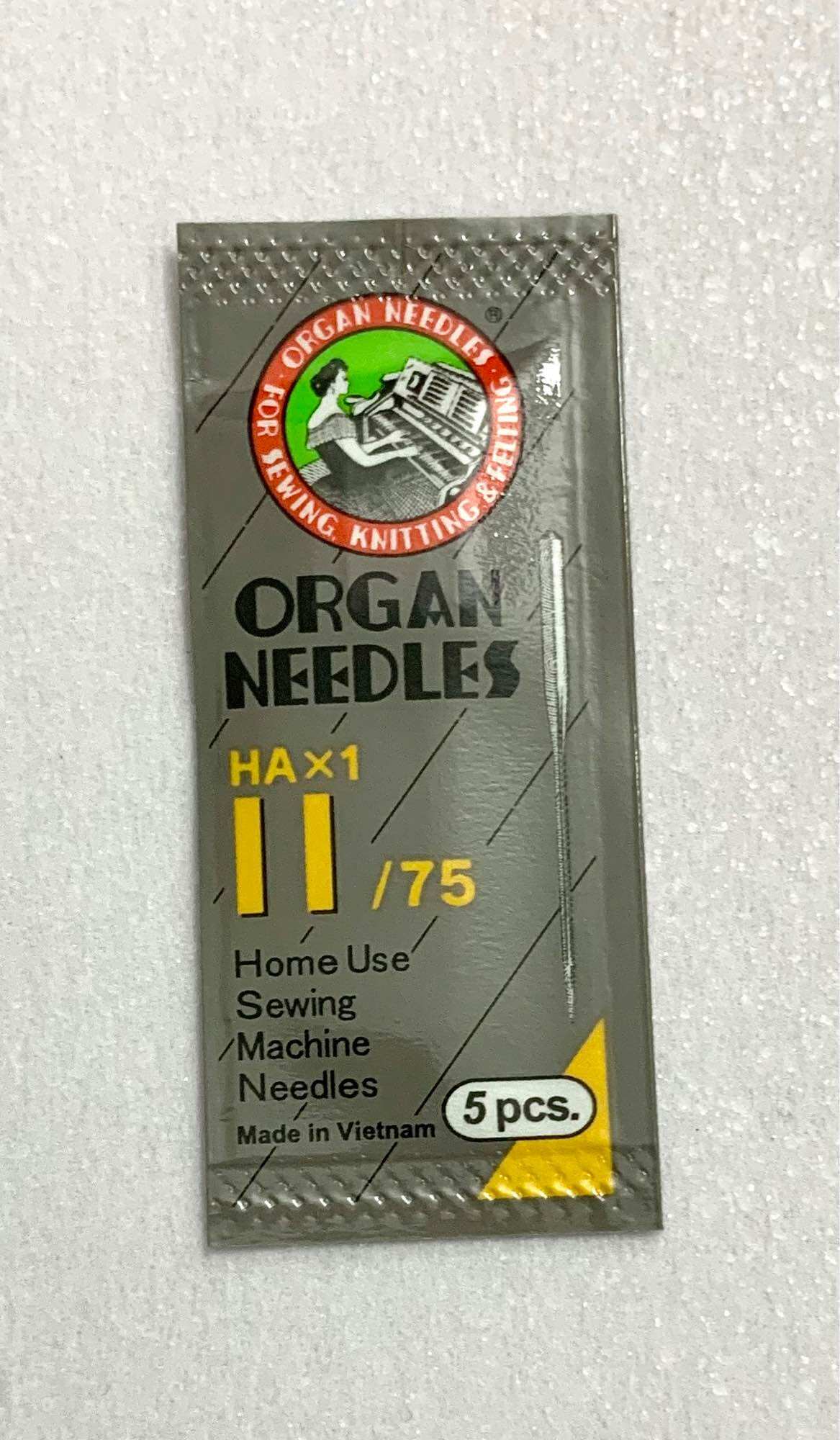 5 Needles for Household Sewing Machines.