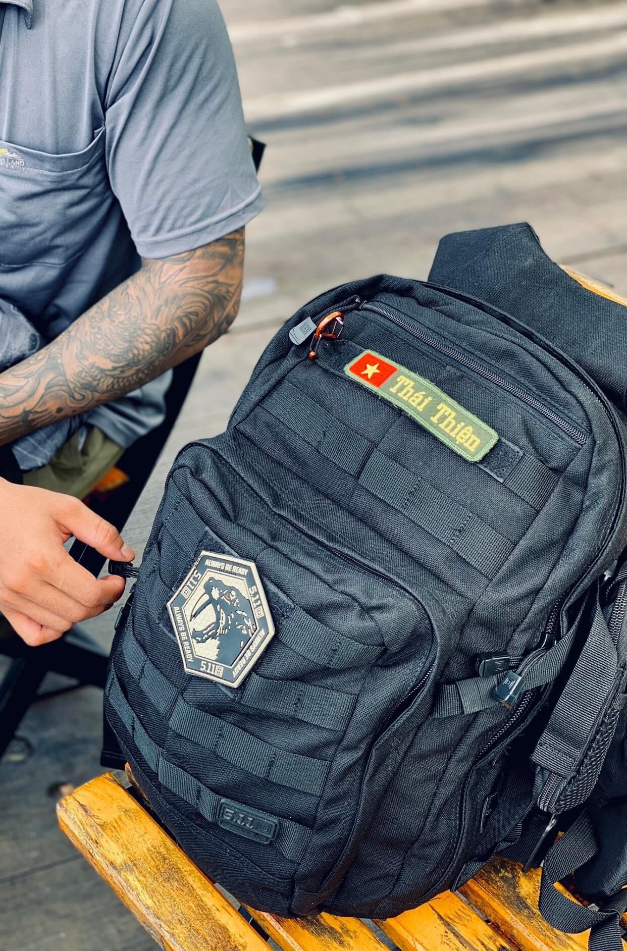 Balo chiến thuật 5.11 rush 12 - balo tactical dung tích 24l