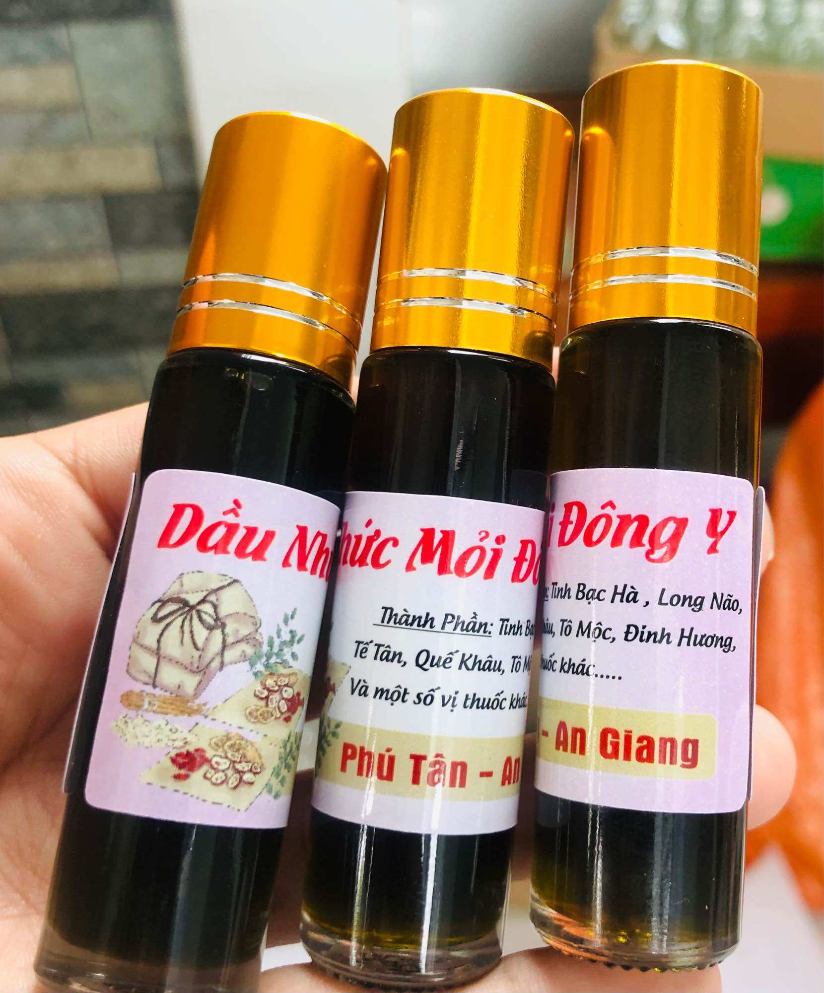 Dầu nhức mỏi chai 10ml