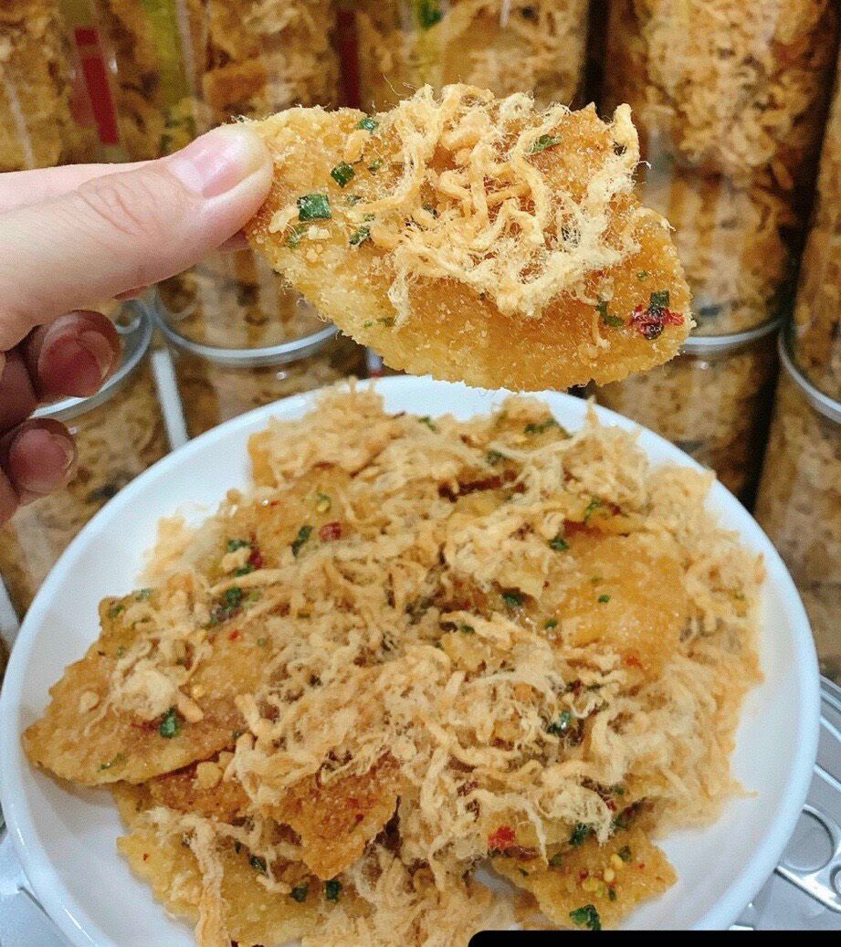 Cơm cháy chà bong - Cơm cháy lắc chà bông 300g đồ ăn vặt vừa ngon vừa rẻ