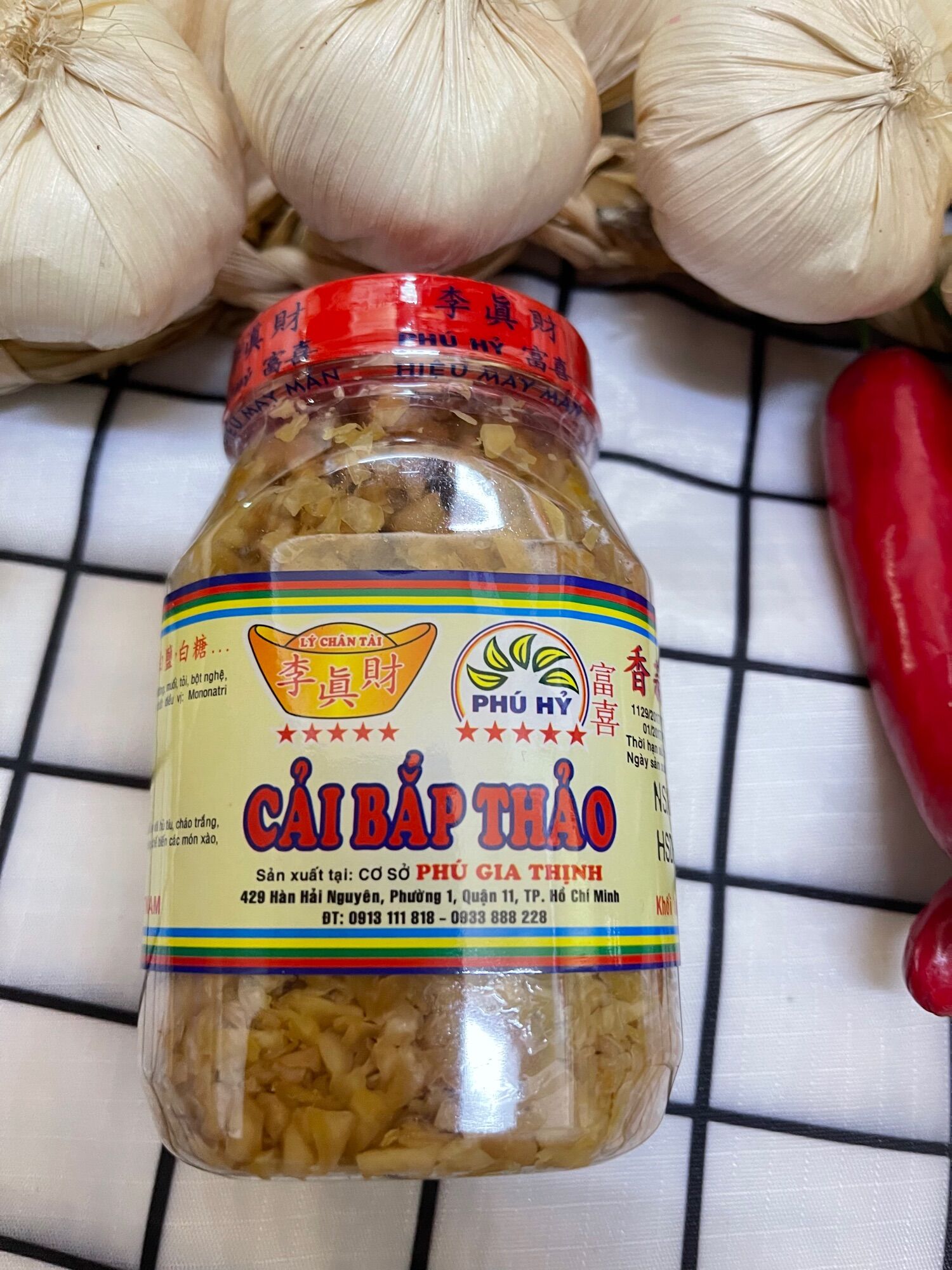 Cải bắp thảo / cải xá bấu phú gia thịnh 140gram