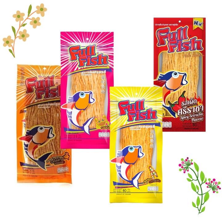 Cá khô sợi Full Fish 70g Thái Lan
