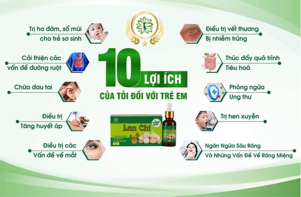 TINH CHẤT TỎI PLUS  LAN CHI