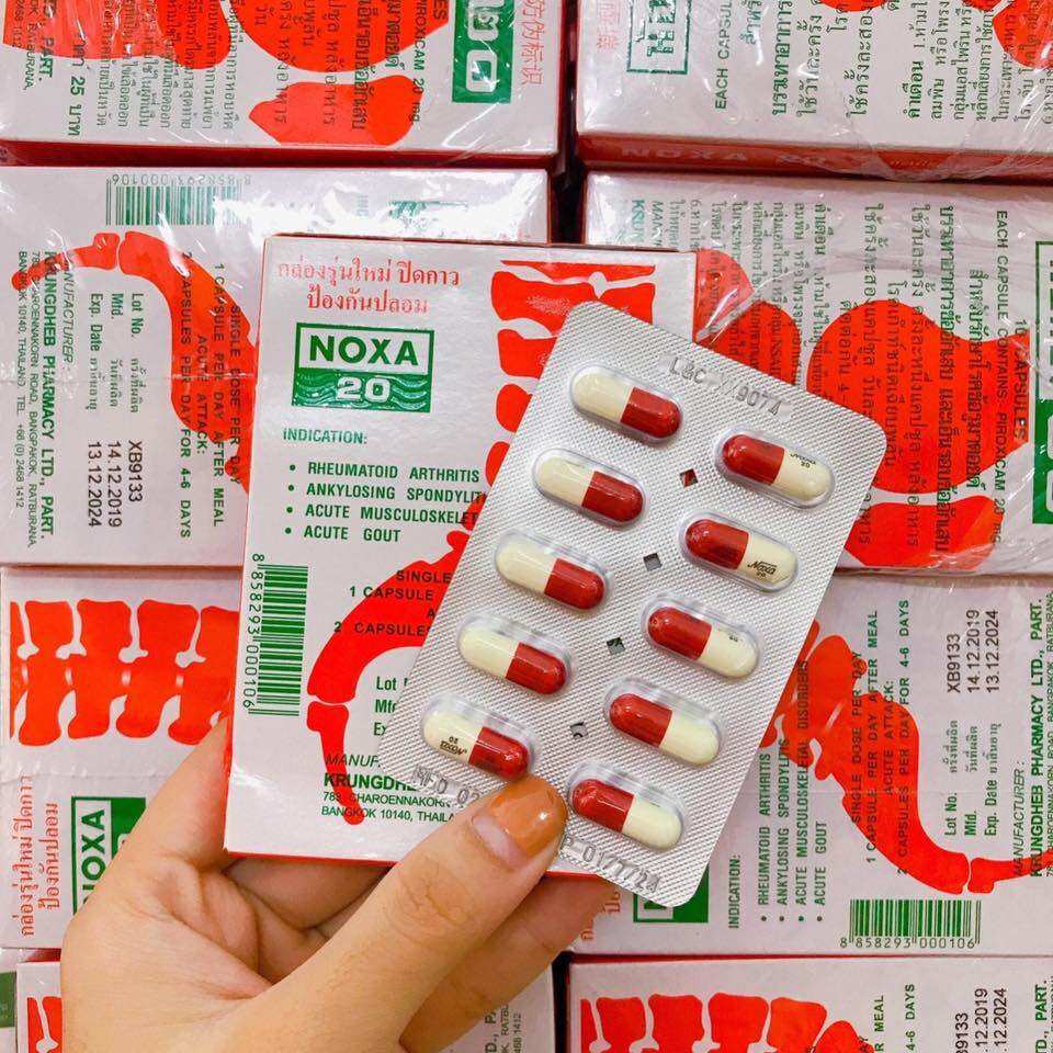 Viên uống Xương Khớp Noxa 20 Thái Lan chính hãng
