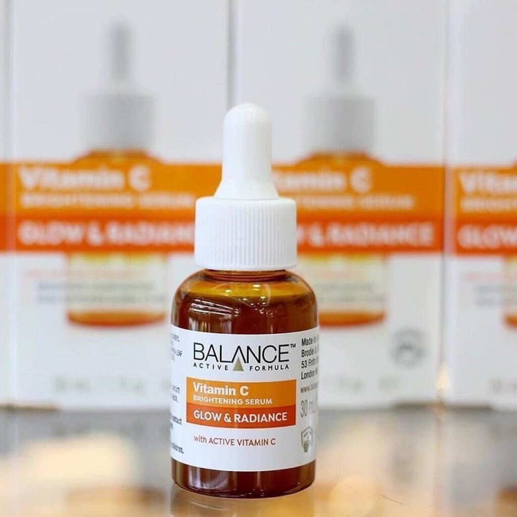 Serum sáng da mờ thâm Balance active formula Vitamin C Brightening 30ml