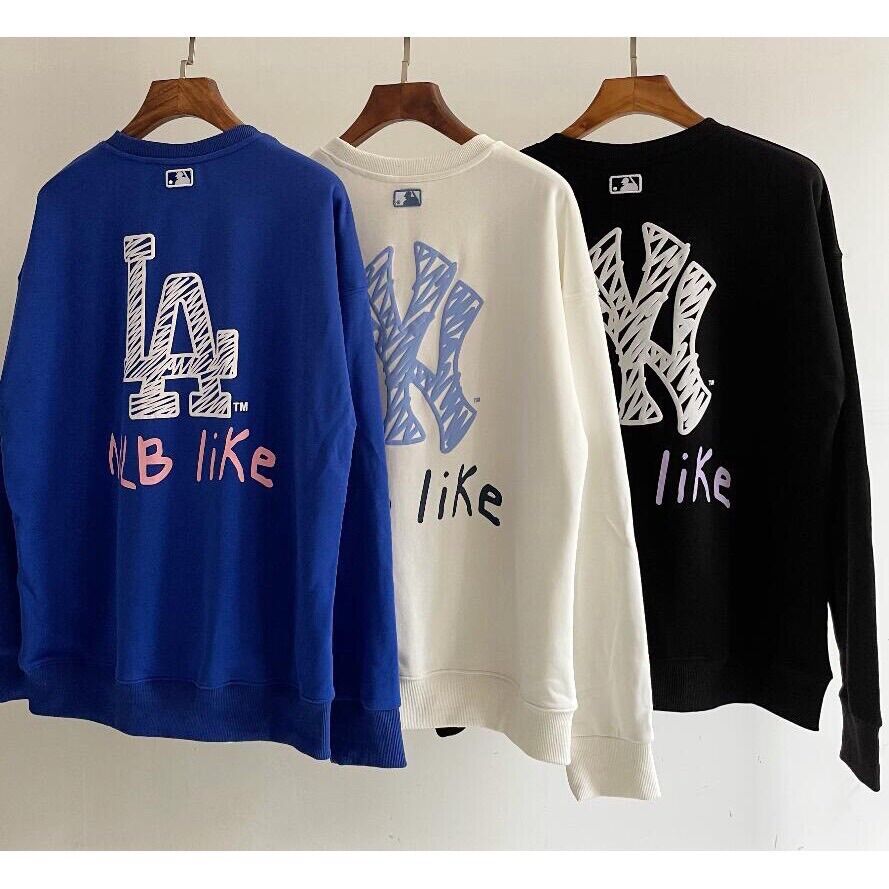 Áo nỉ dài tay, áo Sweater M/L/B NY dư xịn chuẩn auth fom Nam nữ