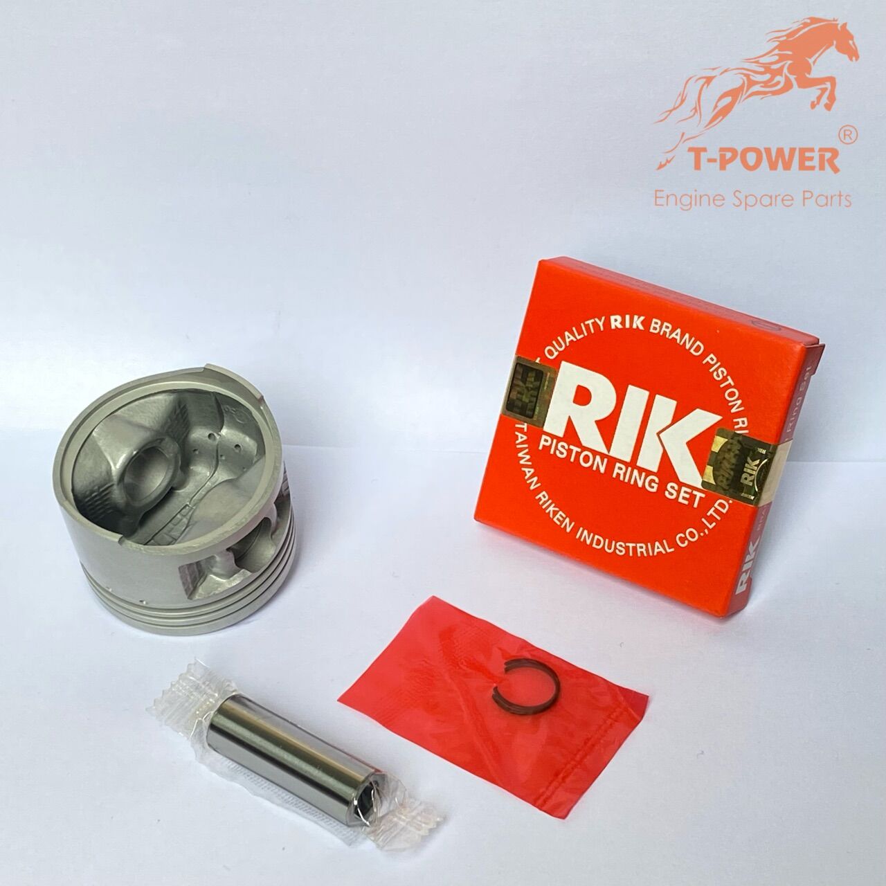 Piston bạc jupiter nhuộm