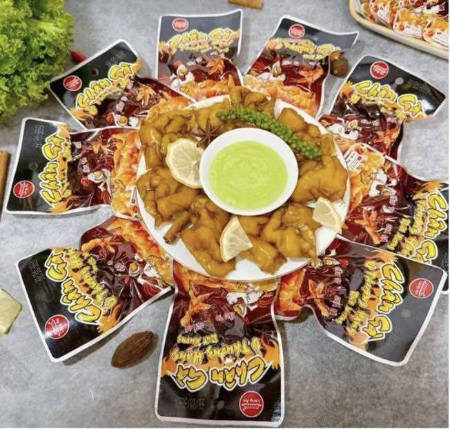[Combo 10 cái] Chân gà rút xương ủ vị Làng An