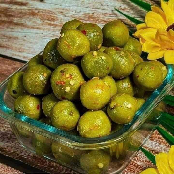 Sấu bao tử omai chua ngọt cay hũ 500g