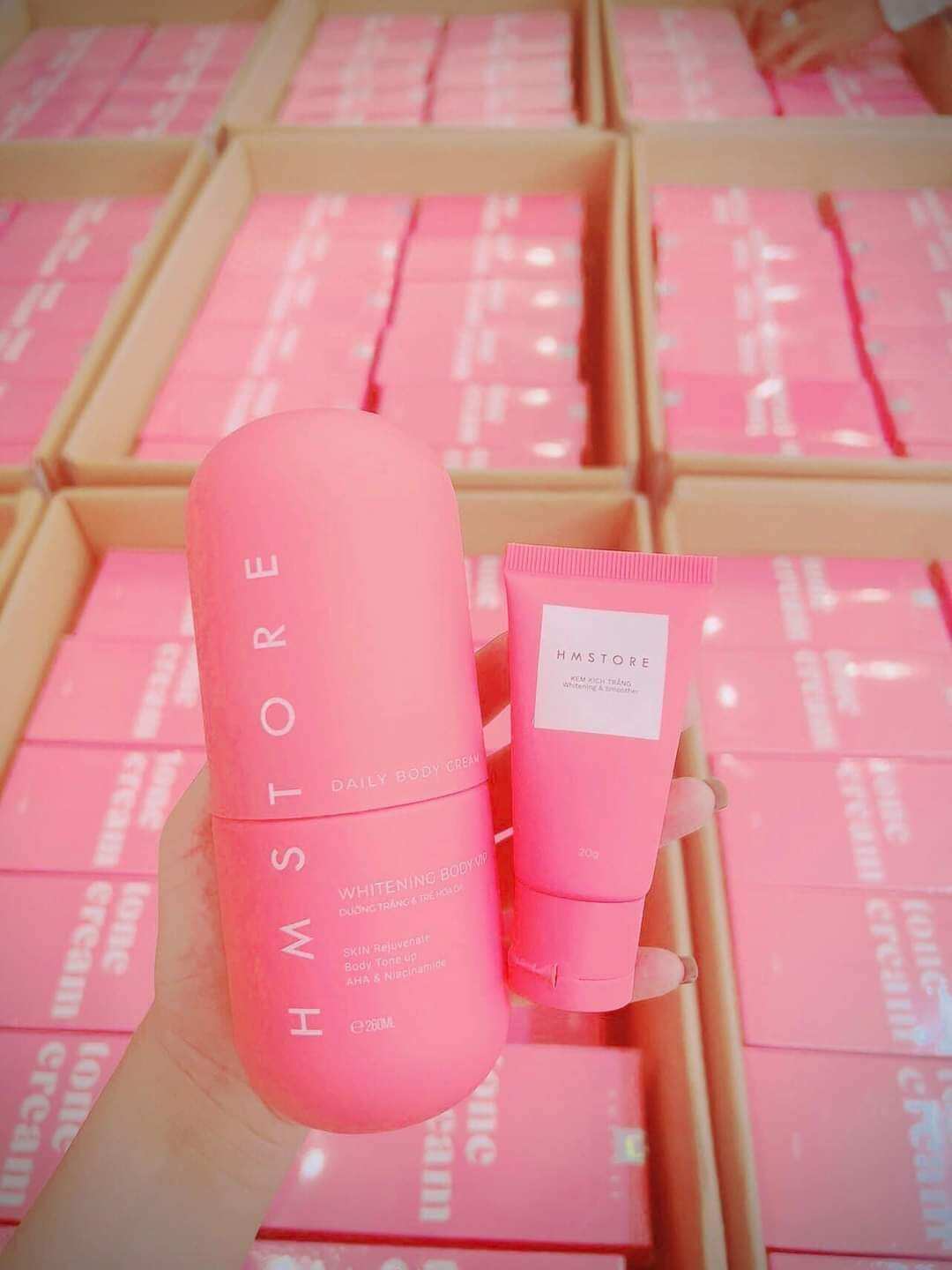 Kem dưỡng body vip hm store