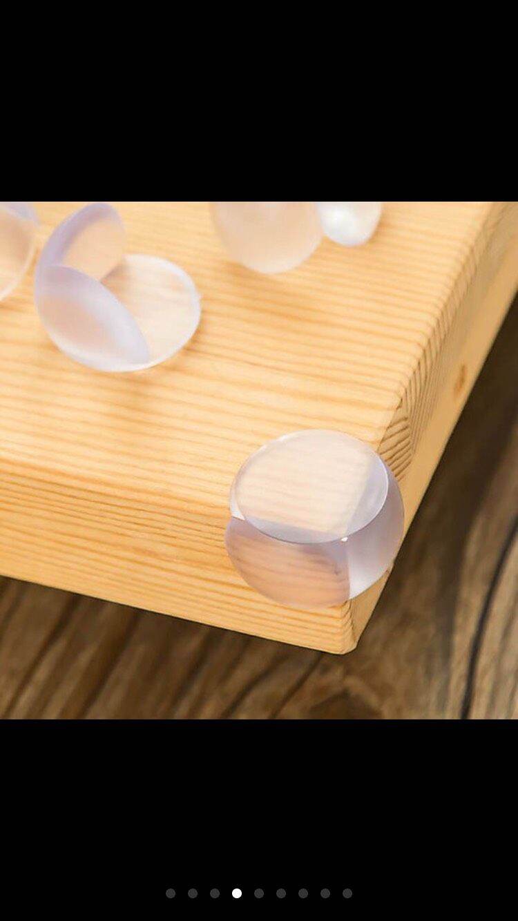 2 miếng bọc cạnh bàn silicon an toàn cho bé
