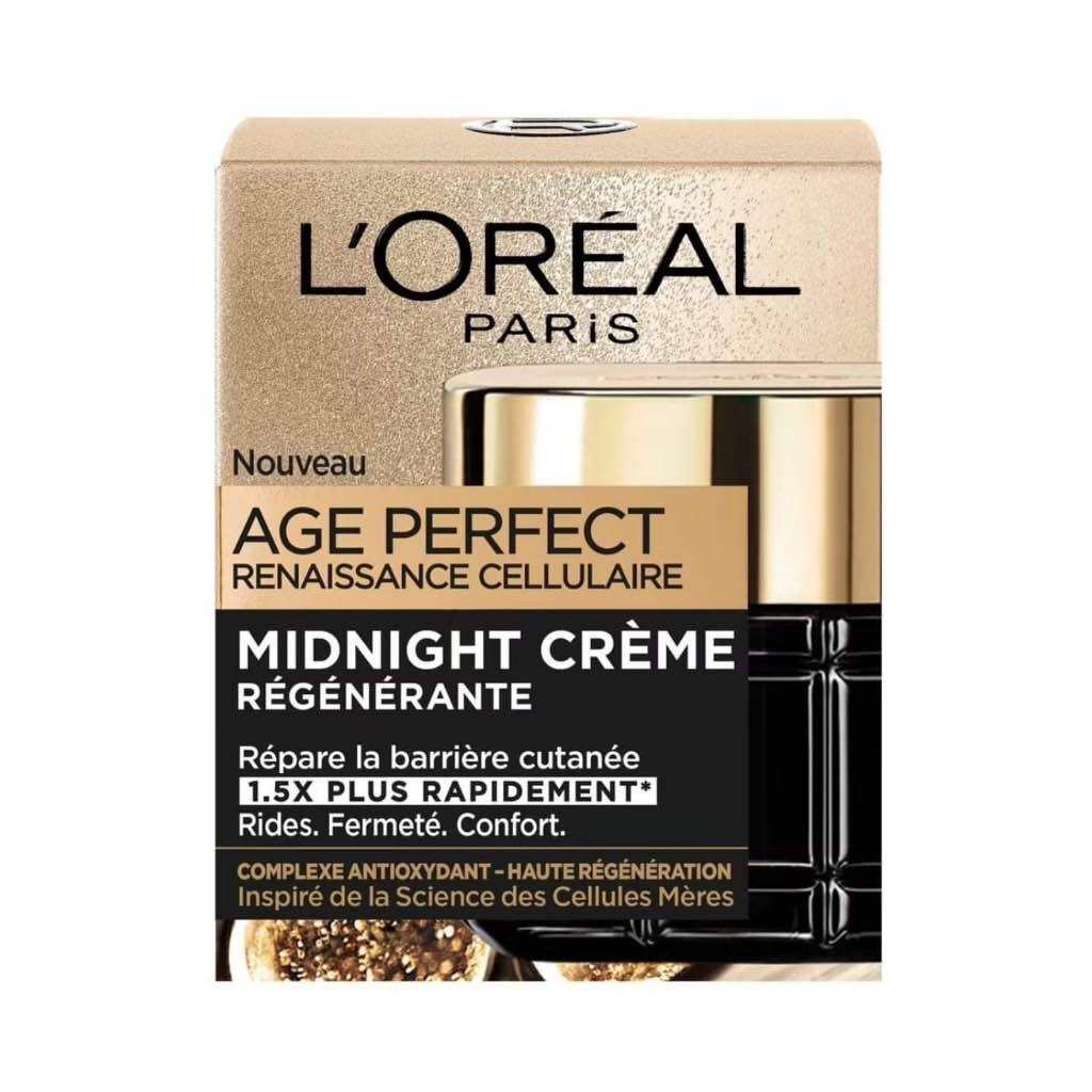 Kem dưỡng da Đêm phục hồi tái tạo cao cấp Loreal Paris Age Perfect Cell Renewal Anti-Aging Moisturiz