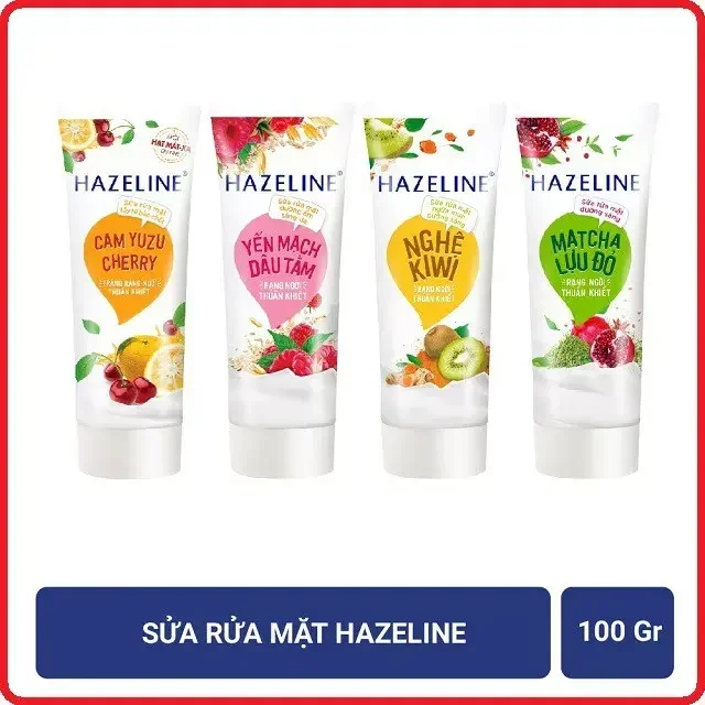 Sữa rửa mặt hazeline 100g