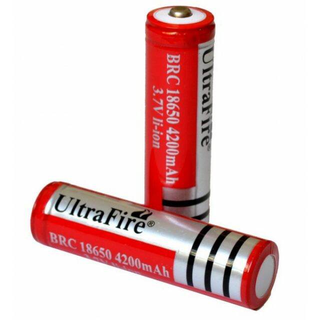 10 Pin sạc 18650 đỏ  cell pin 18650 (10 viên )