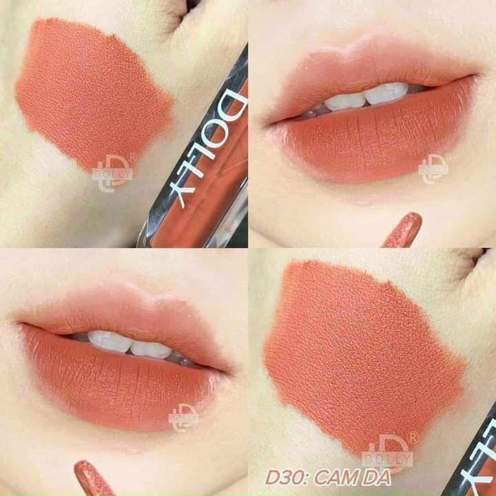 Son kem siêu lì Dolly hàng chính hãng (lựa màu son tùy thích, inbox shop để nhắn màu son nhé)
