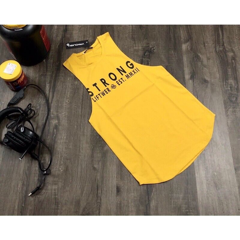 [giảm sốc]áo tanktop , áo ba lỗ STRONG cực chất.