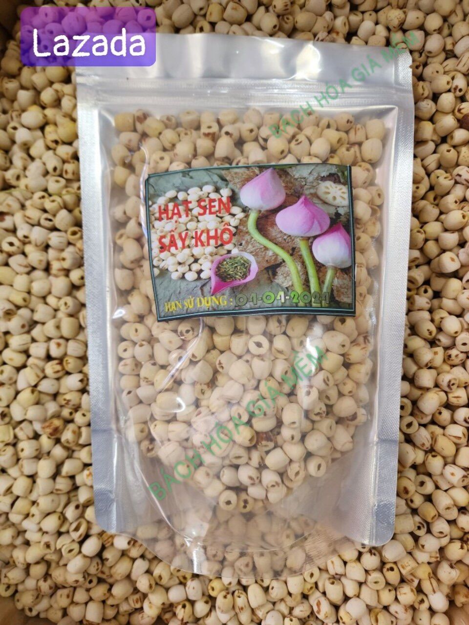 Hạt Sen Khô (Huế) Sấy Khô Loại 1 Ngon Bùi