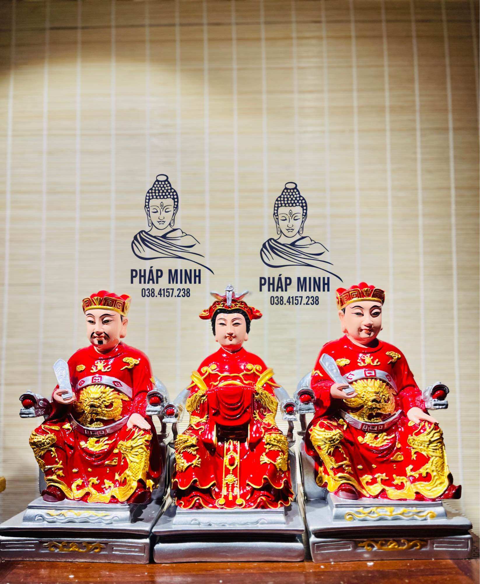 Tôn tượng táo quân 30cm