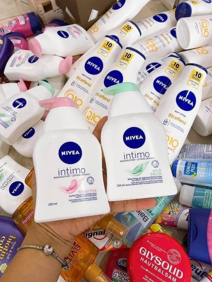 ❄️dung dịch vệ sinh phụ nữ nivea intimo