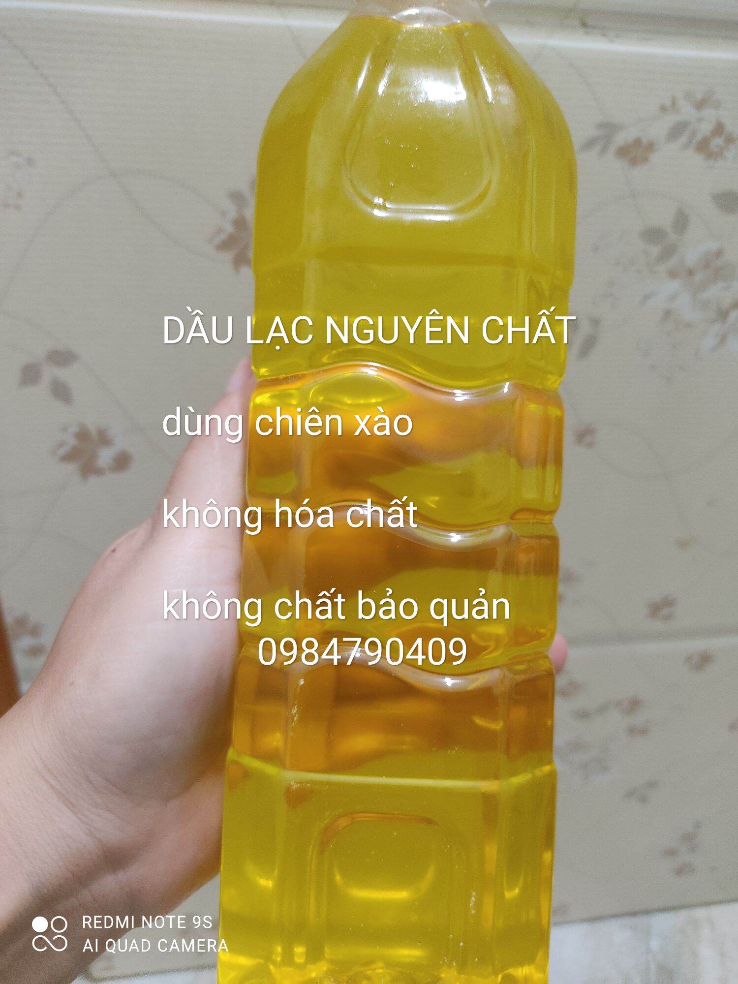 DẦU LẠC NGUYÊN CHẤT ÉP THỦ CÔNG