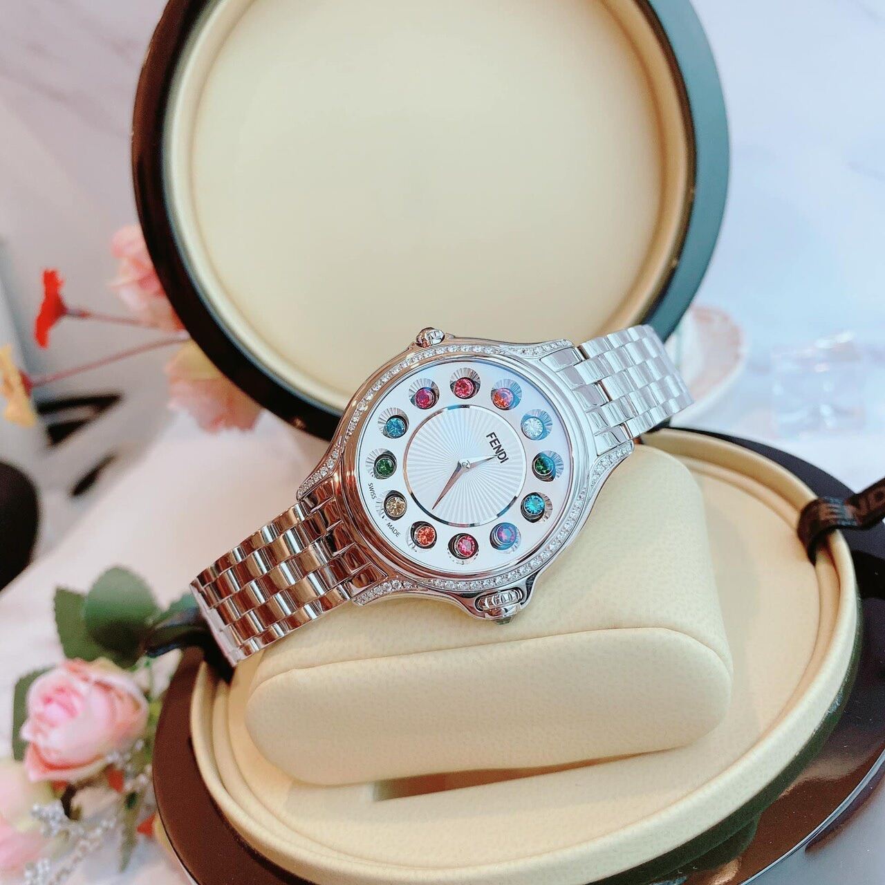 Đồng hồ nữ fendi crazy diamond - ảnh sản phẩm 4