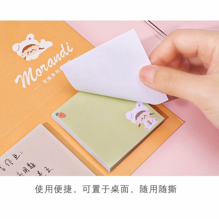 GIẤY GHI NHỚ NOTE MORANDI HÌNH GẤU DỄ THƯƠNG