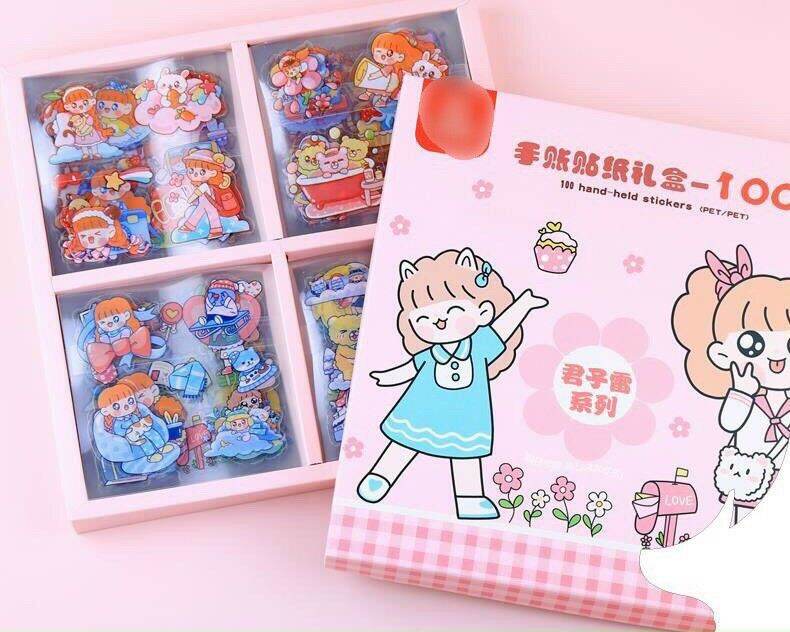 STICKER HỘP 100 MIẾNG
