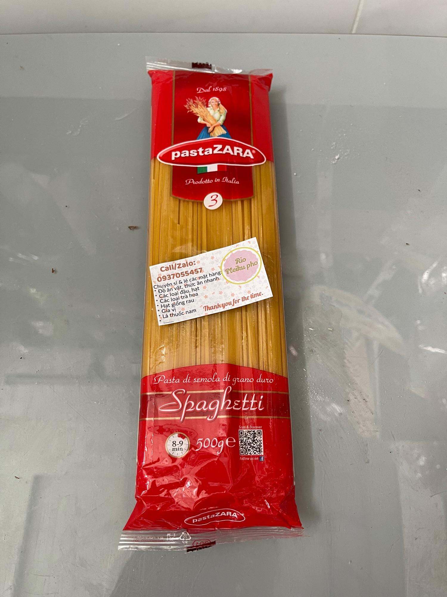 500gr mì ý Spaghetti số 3