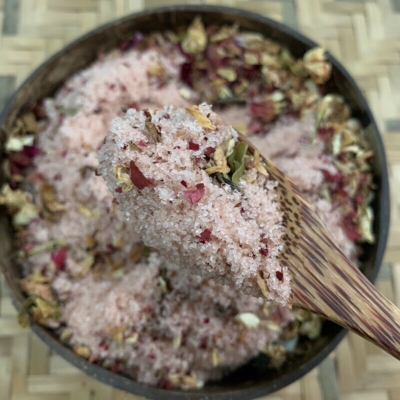 Muối hoa hồng xông mặt thải độc 🌹🌹