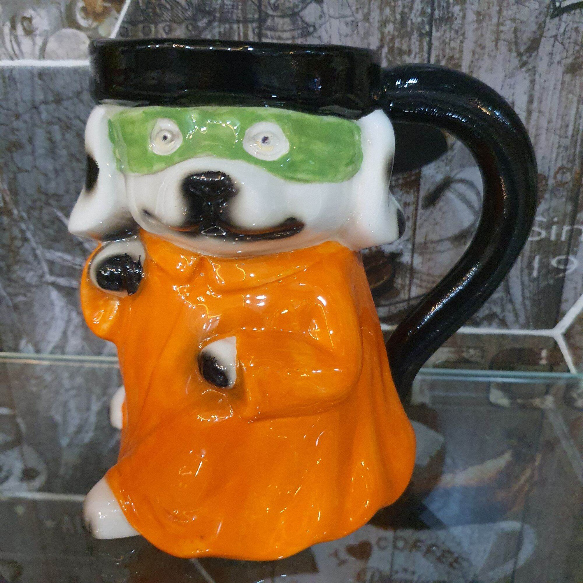 Ly gốm sứ 700ml lớn 3D Sculpted Ceramic Mug