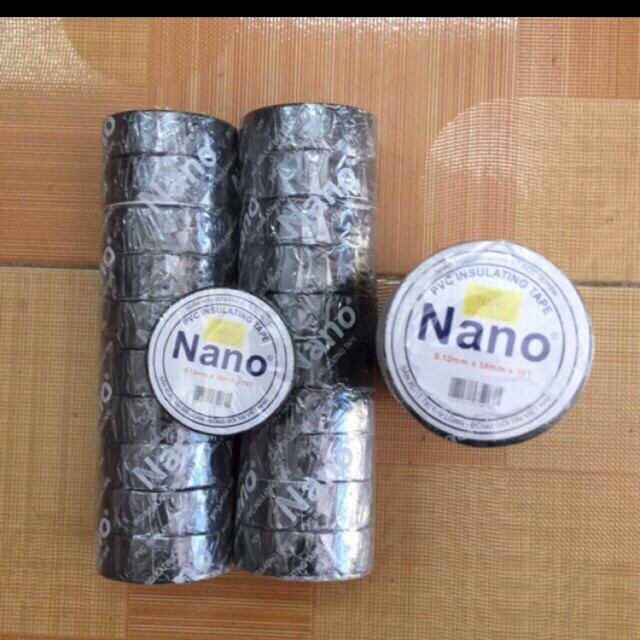 Băng dính điện đen nano