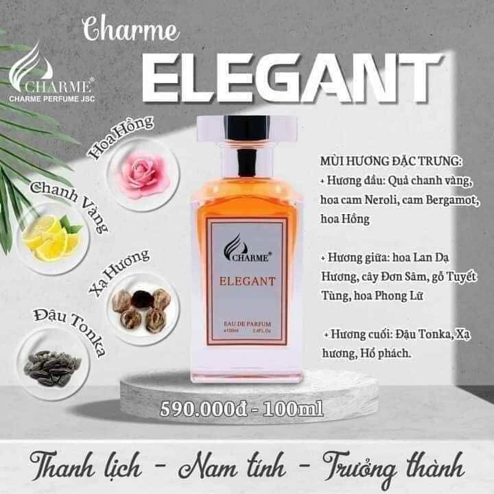 Nước Hoa Nam Elegant 100 ml - Nước hoa nam