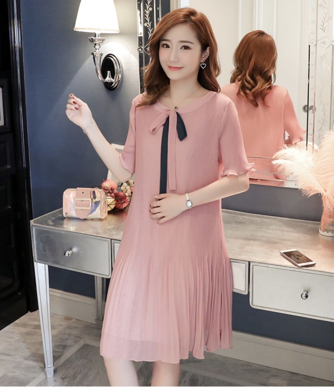 Đầm bầu cao cấp dập ly siêu đẹp