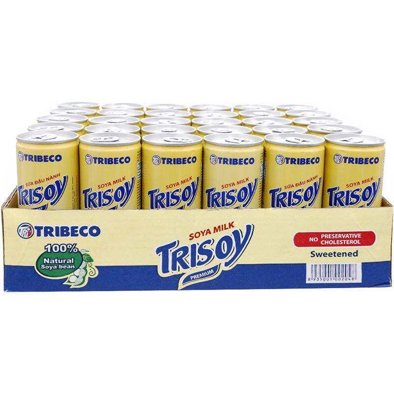 1 THÙNG Sữa đậu nành Trisoy Tribeco 250ml x 30lon