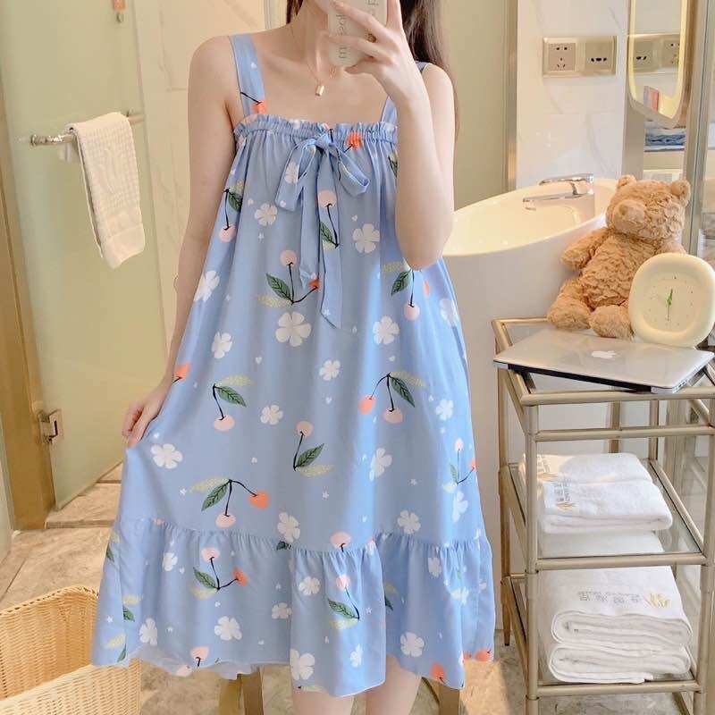 (45-60kg)VÁY LANH-ĐẦM DÂY BẢN ĐUÔI CÁ NƠ NGỰC SIZE L