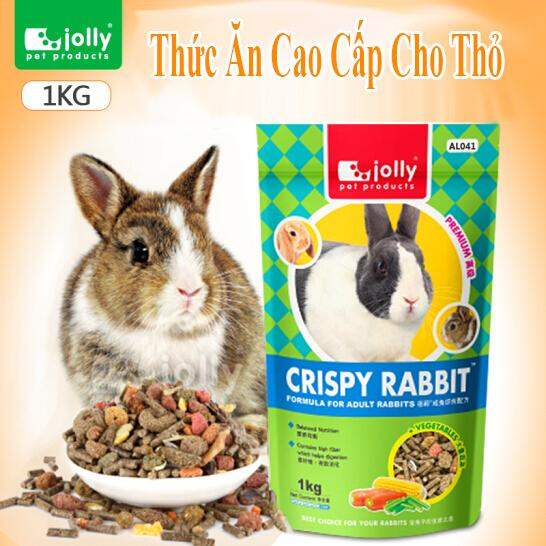 Cỏ nén jolly crispy rabbit dành cho thỏ 1kg