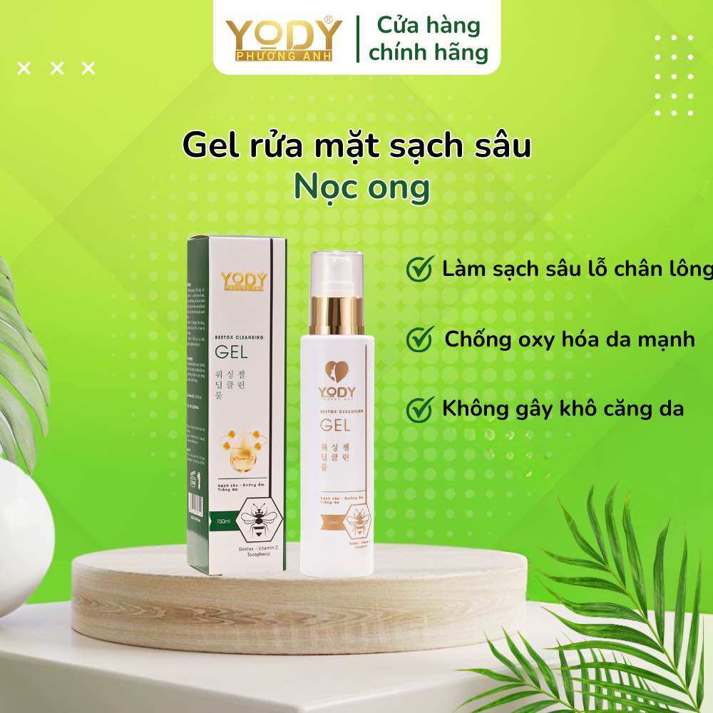 Gel rửa mặt sạch sâu nọc ong phương anh