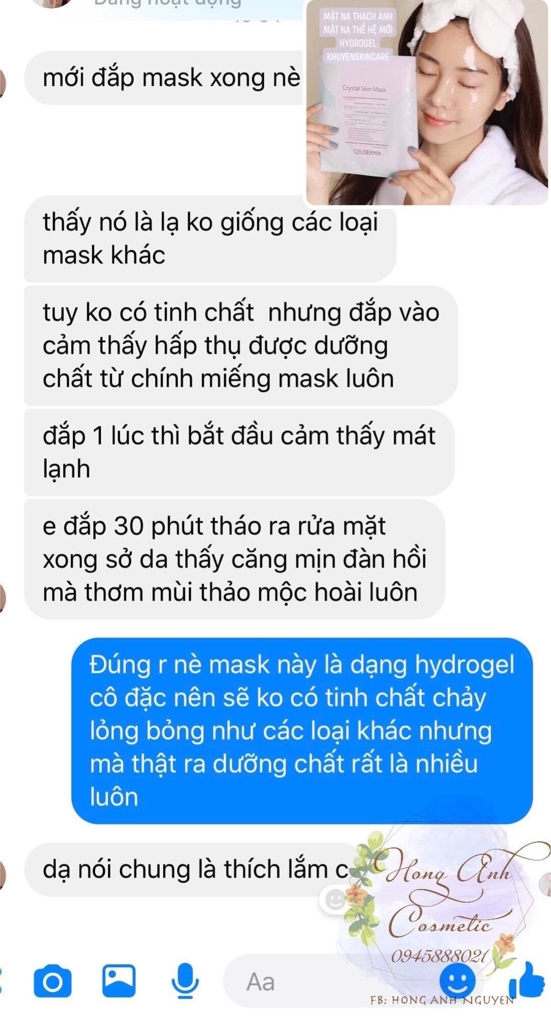 Mặt nạ thạch anh Celderma Crystal mask