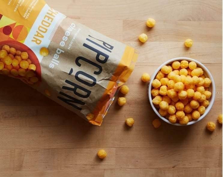 SNACK PIPCORN CHEESE BALLS SIZE 128G