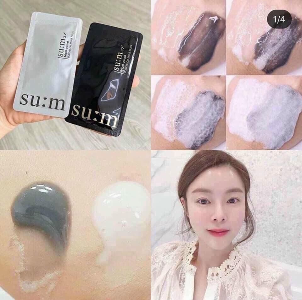 Mặt nạ sủi bọt thải độc sum37 hàn quốc 1gói