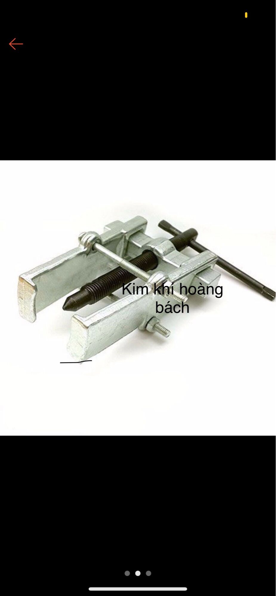 Vam 2 Càng ( Vam Chữ H ) Tháo Vòng Bi 75Mm