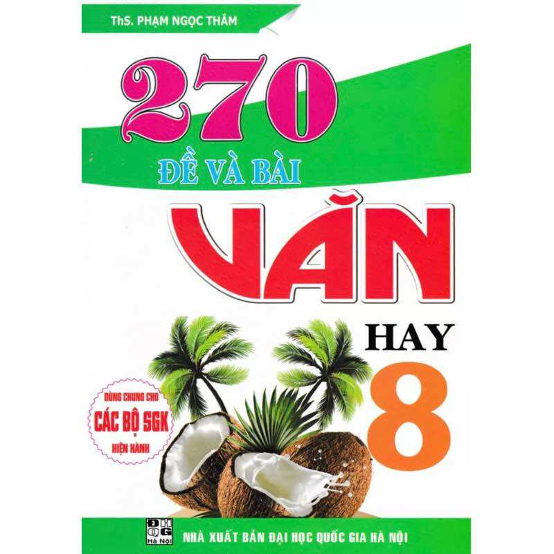 Sách - 270 đề và bài văn hay 8