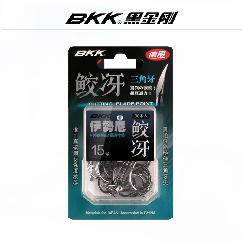 Răng tam giác bkk, lưỡi câu đinh tán, lưỡi câu cá, đồ dùng câu cá bằng thép carbon vonfram nhập khẩu
