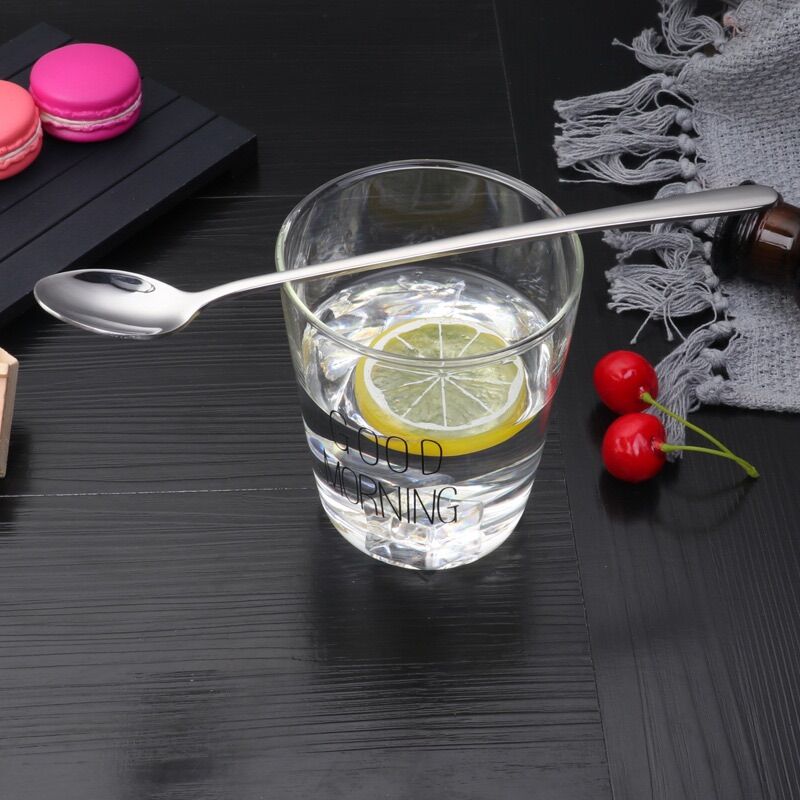 Muỗng thìa cà phê sinh tố cán dài inox - M11