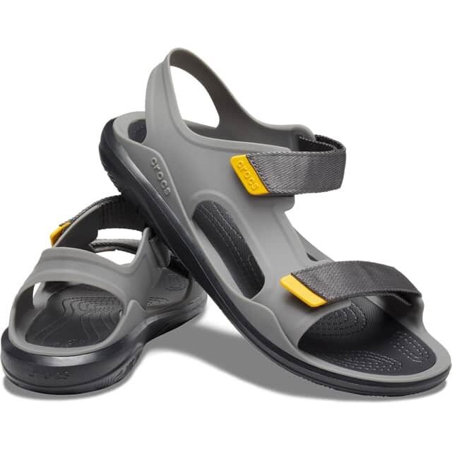 SANDAL CROCS  SWIFTWATER NAM MÀU XÁM