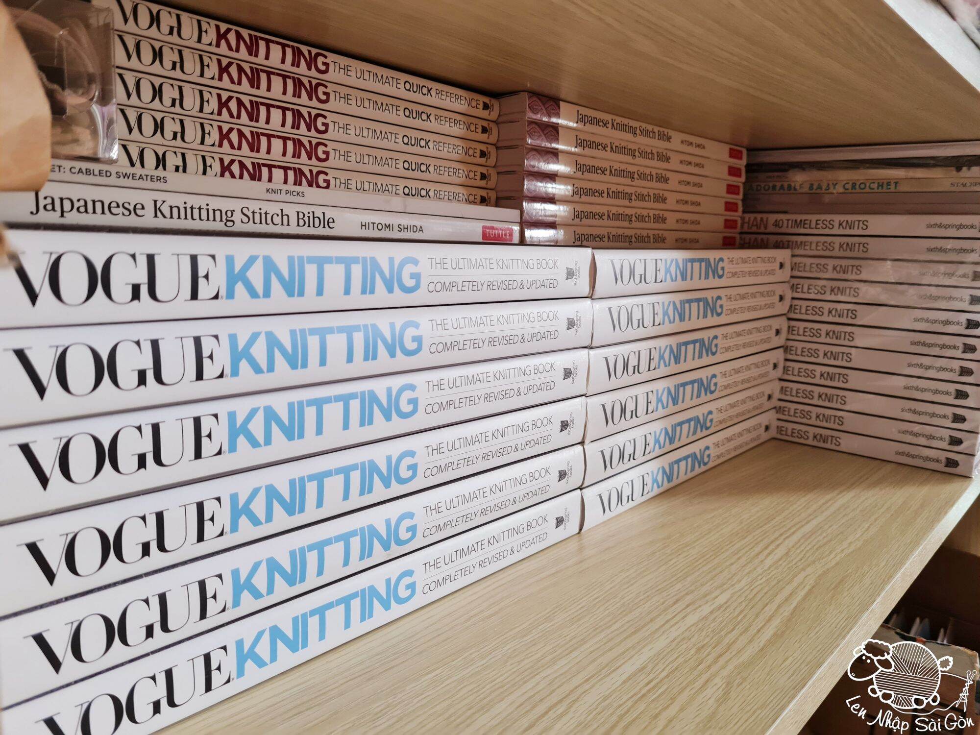 SÁCH ĐAN VOGUE KNITTING: The Ultimate Quick Reference bản EN @lennhapsaigon